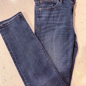 Express Dark Blue Slim Jeans